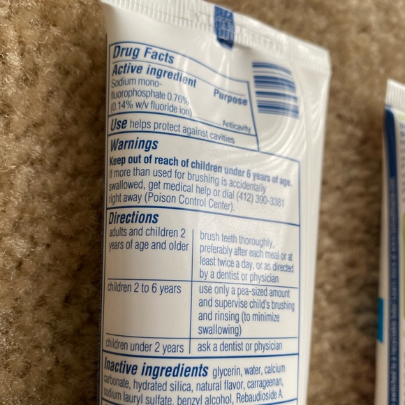 * 2 for 1 * Tom’s Children Toothpaste - Picture 2 of 3